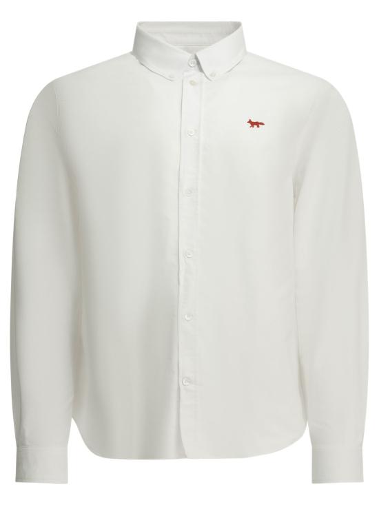 26SS 메종키츠네 긴팔 셔츠 QM00426WC5062P100 White