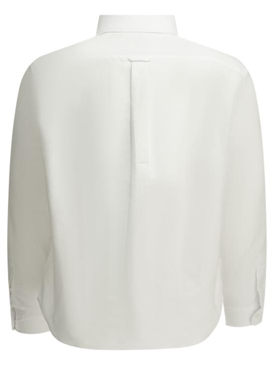 26SS 메종키츠네 긴팔 셔츠 QM00426WC5062P100 White - MAISON KITSUNE