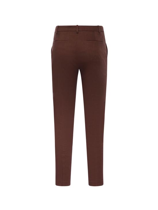 26SS 핑코 스트레이트 팬츠 100155 A34IL78 Brown - PINKO