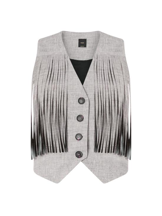 26SS 핑코 베스트 106965 A3ASZZ2 Multicolor Black White