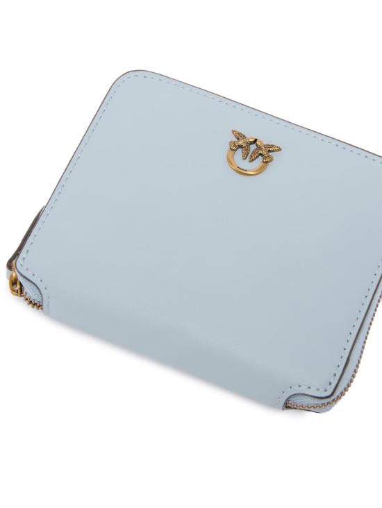 26SS 핑코 지갑 100249 A0F1E37Q LIGHT BLUE - PINKO