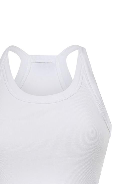 26SS 핑코 민소매 티셔츠 107304 A3IKZ14 BIANCO SETA - PINKO