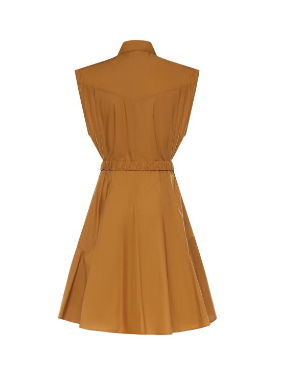 26SS 핑코 숏 원피스 103111 A2LDL25 Brown - PINKO