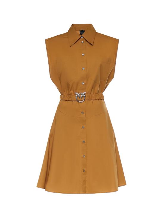 26SS 핑코 숏 원피스 103111 A2LDL25 Brown