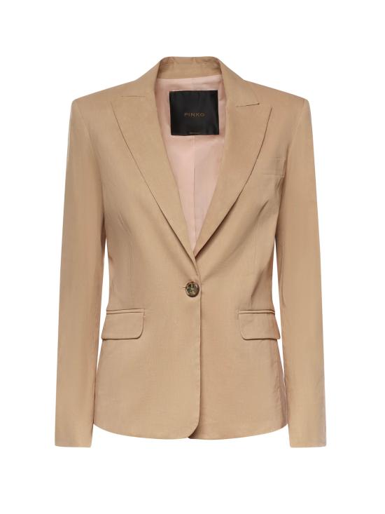 26SS 핑코 수트 자켓 106597 A34ID41 Beige