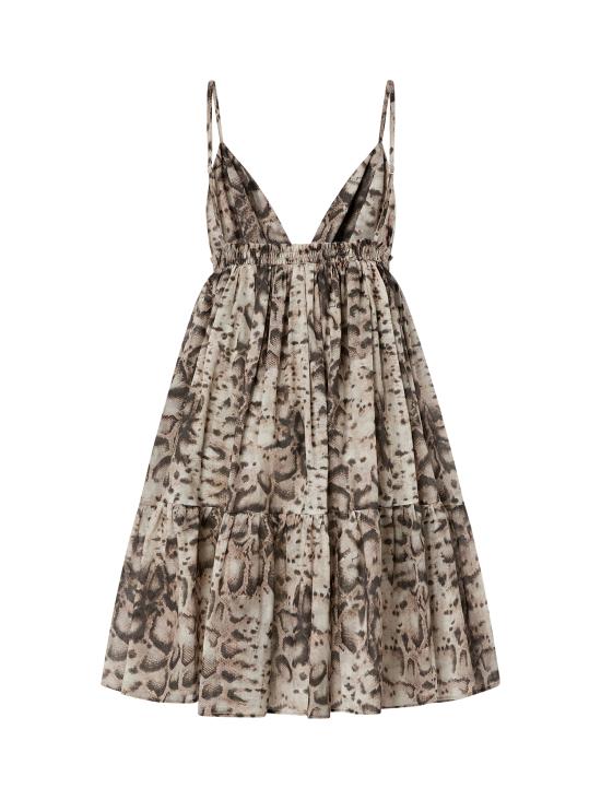 26SS 핑코 숏 원피스 106917 A3APCZ9 Beige - PINKO