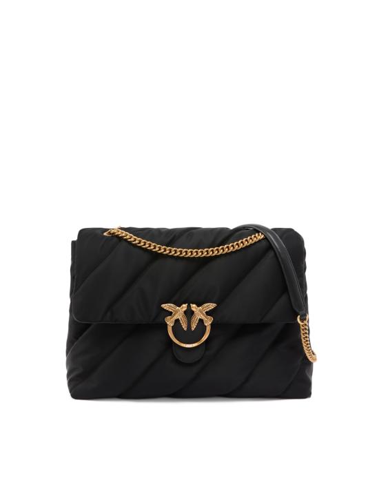 26SS 핑코 크로스백 103347 A358Z99Q Black