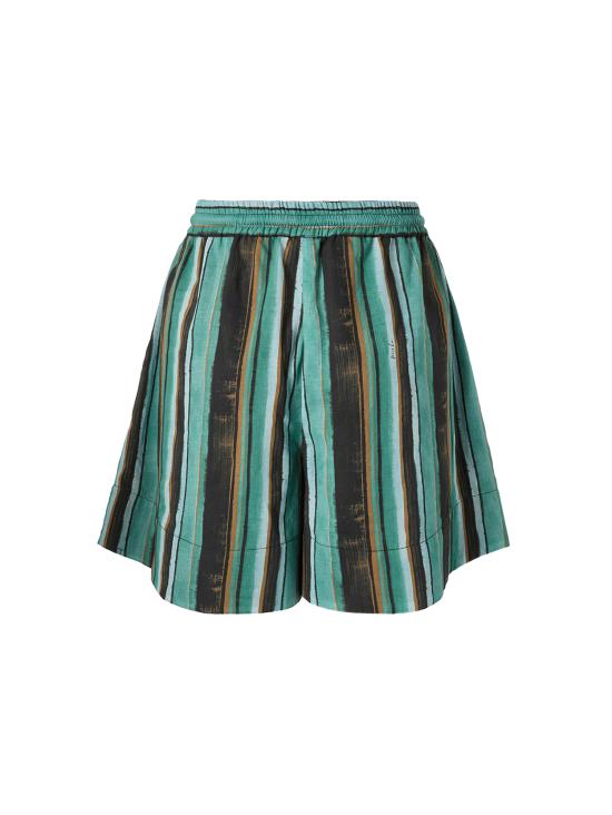 26SS 핑코 숏팬츠 106991 A3CHSD3 MULT VERDE NERO - PINKO