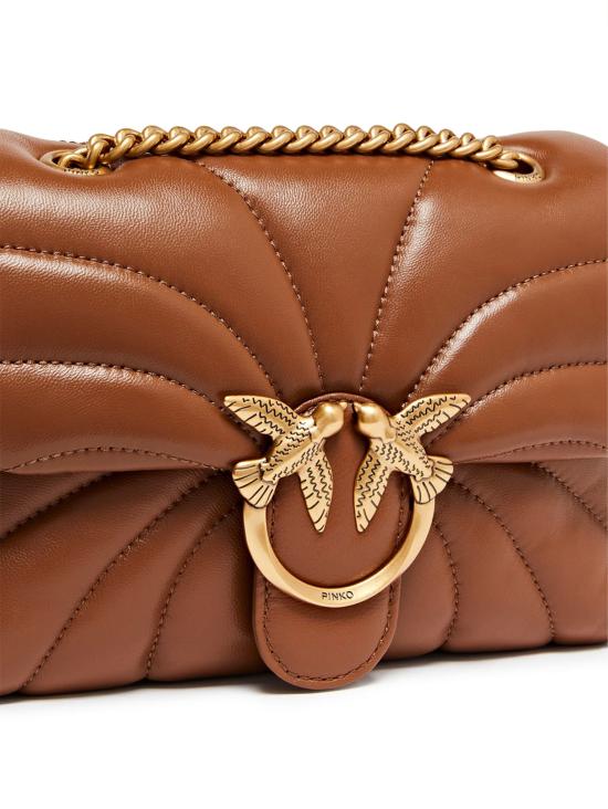 26SS 핑코 크로스백 100039 A1EXL17Q Brown - PINKO