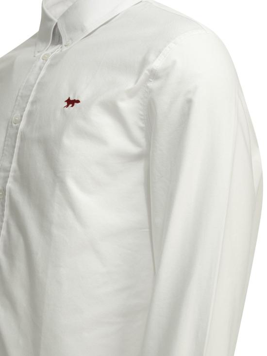 26SS 메종키츠네 긴팔 셔츠 QM00426WC5062P100 - MAISON KITSUNE