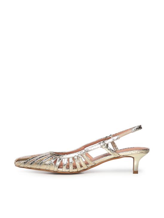 26SS 비비루 플랫 슈즈 774Z94HG ORO Golden - BIBILOU