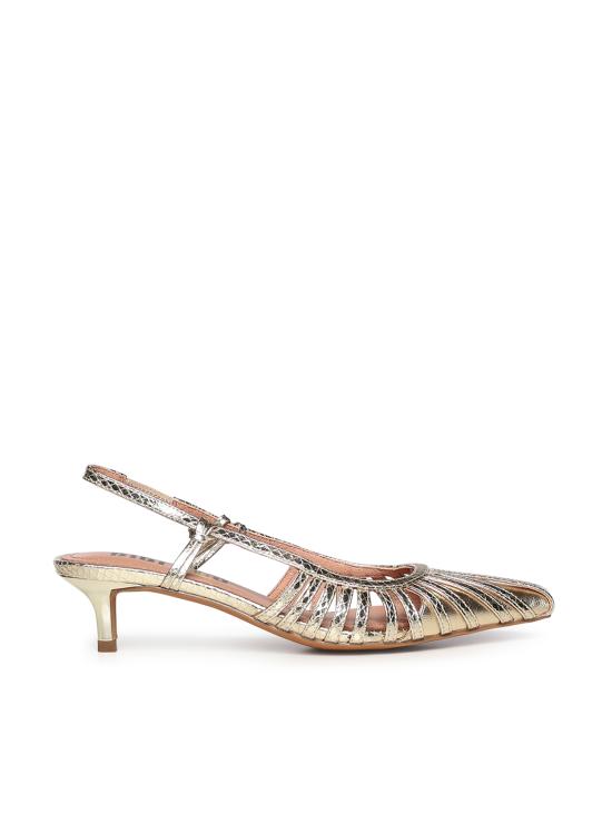 26SS 비비루 플랫 슈즈 774Z94HG ORO Golden