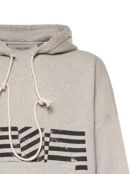 26SS 골든구스 긴팔 티셔츠 GUP02545 P00238160513 ALLUMINIUM MELANGE GRAY - GOLDEN GOOSE