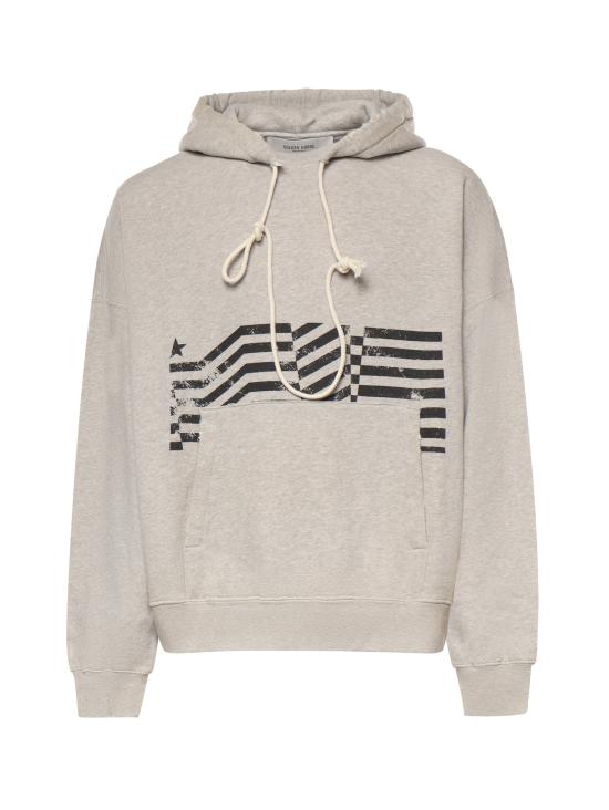 26SS 골든구스 긴팔 티셔츠 GUP02545 P00238160513 ALLUMINIUM MELANGE GRAY