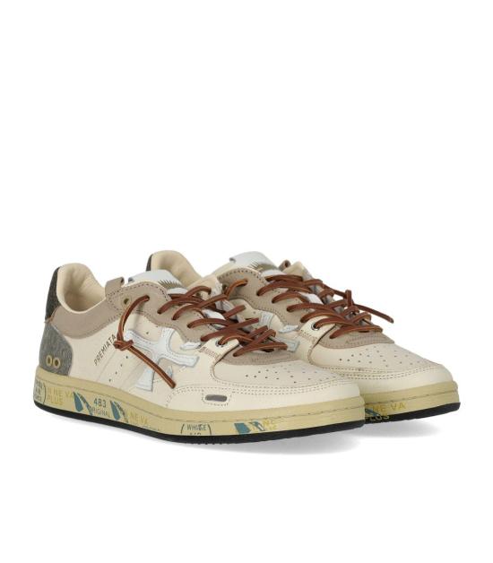26SS 프리미아타 BSKT 바스켓 클레이 스니커즈 BSKTCLAY8163 40 White - PREMIATA