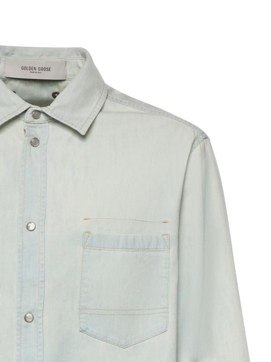 26SS 골든구스 데님 자켓 GMP02519 P00235950491 - GOLDEN GOOSE