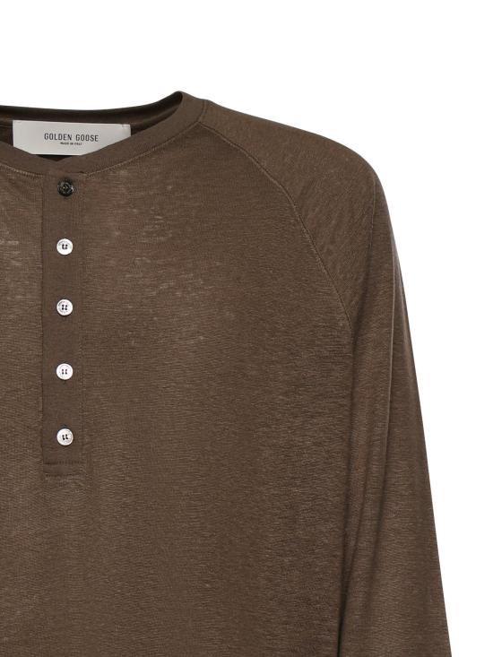 26SS 골든구스 스웨터 GMP02013 P00237460545 Tortoise - GOLDEN GOOSE