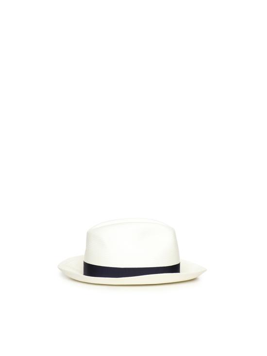 26SS 보르살리노 버킷햇 140338 01C0 SBIANCATO CINTA ABISSO - BORSALINO