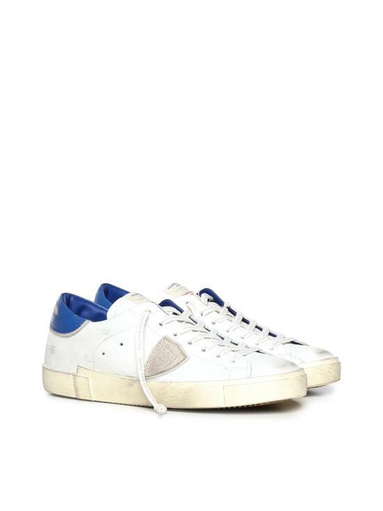 26SS 필립모델 스니커즈 PRLU FG02 White blue - PHILIPPE MODEL