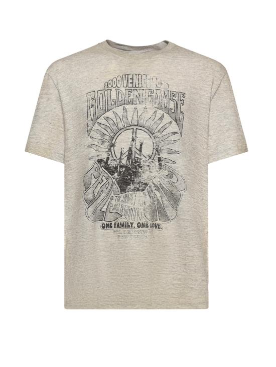 26SS 골든구스 반팔 티셔츠 GMP01220 P00252460255 MELANGE GREY
