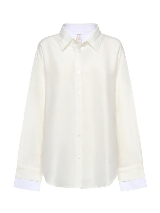 26SS 아크네 스튜디오 셔츠 AC0783 ANC WHITE WHITE