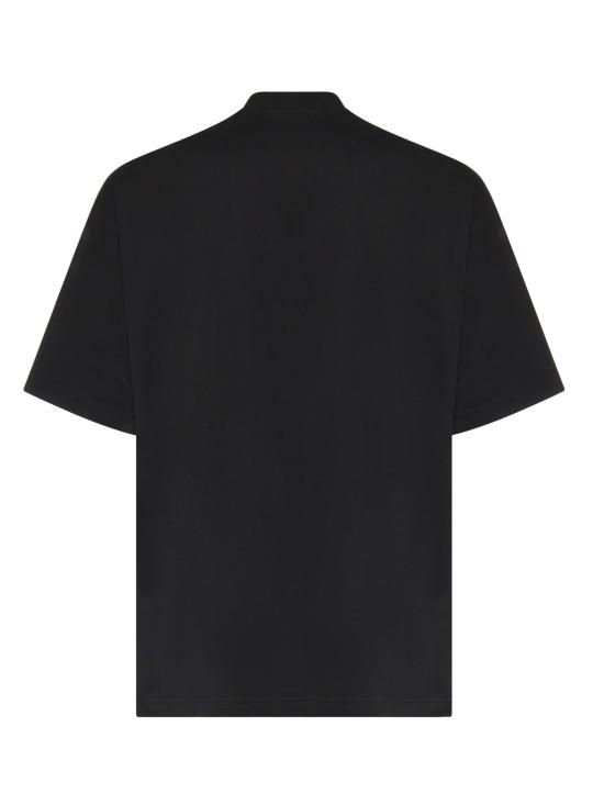 26SS 발렌시아가 그래픽 티셔츠 764235 TUVE41000 Black - BALENCIAGA