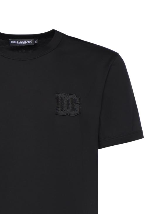 26SS 돌체앤가바나 반팔 티셔츠 G8PV1Z G7P3NN0000 Black - DOLCE & GABBANA