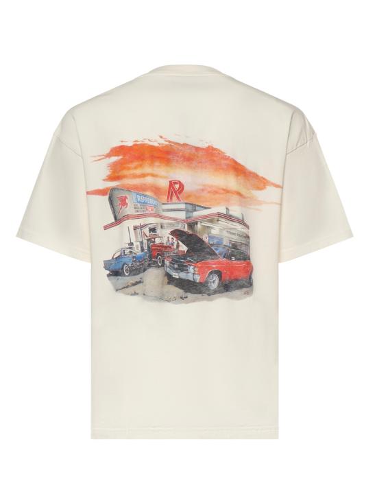 26SS 리프레젠트 반팔 티셔츠 MLM100768 72 FLAT WHITE - REPRESENT