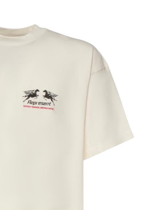 26SS 리프레젠트 반팔 티셔츠 MLM100768 72 FLAT WHITE - REPRESENT