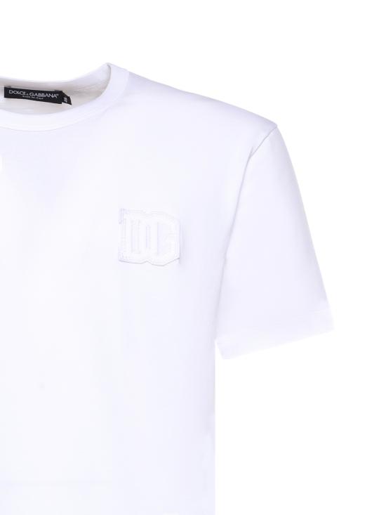26SS 돌체앤가바나 반팔 티셔츠 G8PV1Z G7P3NW0800 White - DOLCE & GABBANA