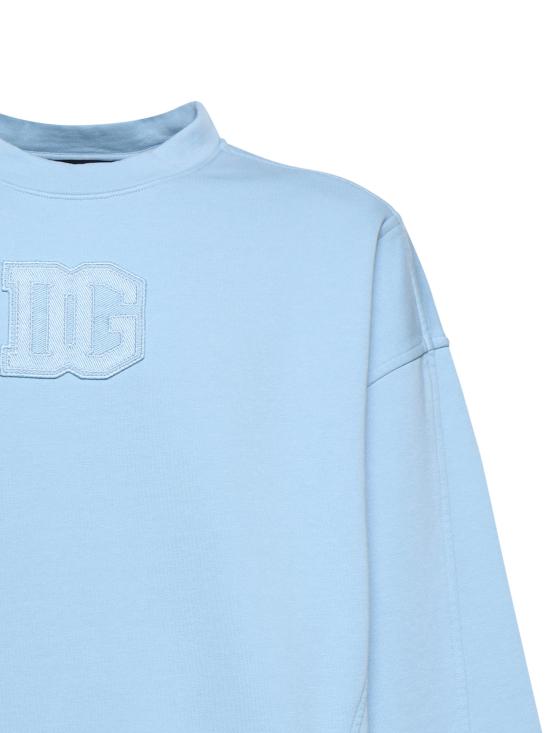 26SS 돌체앤가바나 긴팔 티셔츠 G9CCXZ G7P0WB1581 Blue - DOLCE & GABBANA