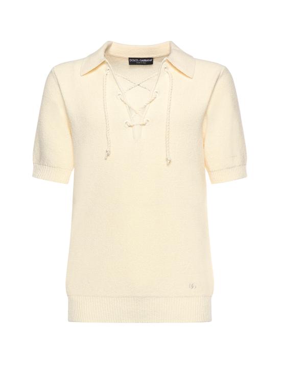 26SS 돌체앤가바나 폴로 티셔츠 GXXBUZ JGMH0A3791 Beige