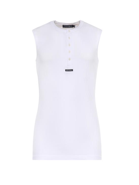 26SS 돌체앤가바나 반팔 티셔츠 G8TO9T FU7AVW0800 White