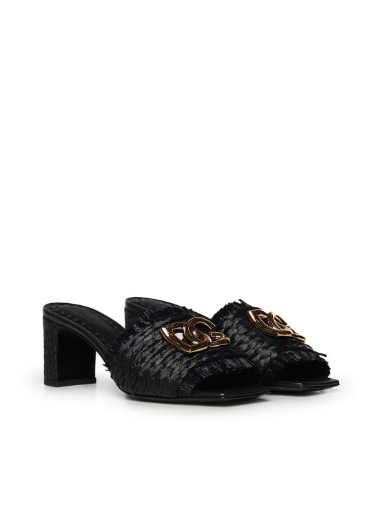 26SS 돌체앤가바나 뮬/슬리퍼 CR1993 AN21780999 BLACK - DOLCE & GABBANA