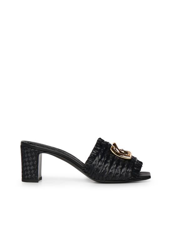 26SS 돌체앤가바나 뮬/슬리퍼 CR1993 AN21780999 BLACK