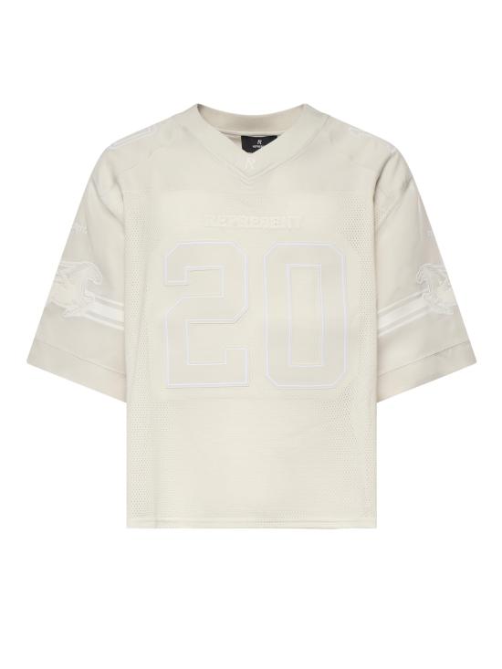 26SS 리프레젠트 반팔 티셔츠 MLM100563 26 CHALK