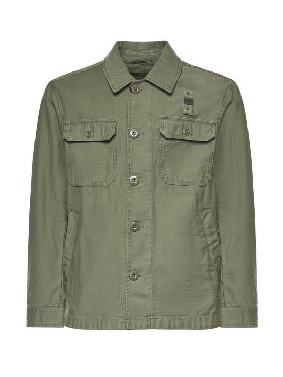 26SS 블라우어 긴팔 셔츠 26SBLUC04118 007452694 Olive green