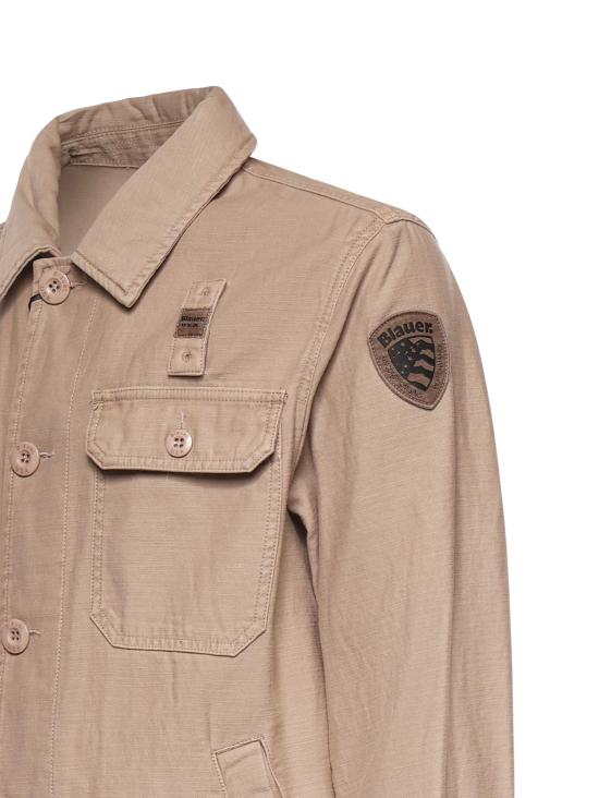 26SS 블라우어 긴팔 셔츠 26SBLUC04118 007452327 Natural beige - BLAUER