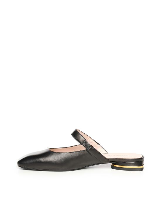 26SS 코치넬리 뮬/슬리퍼 E4U1L360201 001 BLACK - COCCINELLE