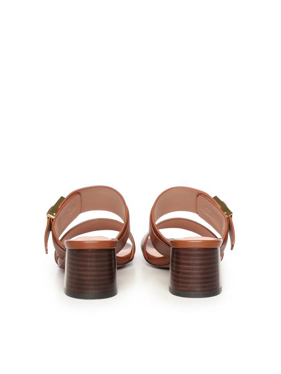 26SS 코치넬리 뮬/슬리퍼 E4U7Q170201 W11 Brandy - COCCINELLE