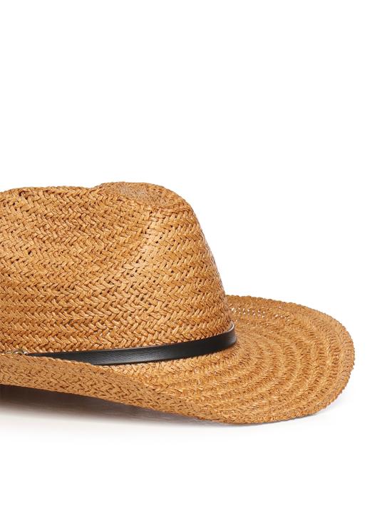 26SS 코치넬리 버킷햇 E7UY2220101 448 WARM NATUR NOIR - COCCINELLE