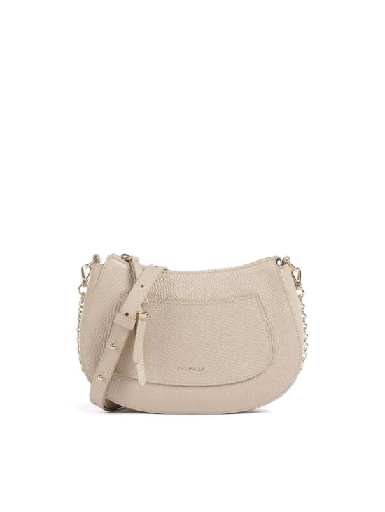 26SS 코치넬리 크로스백 E5SHA550101 N64 SANDSHELL