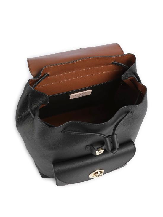 26SS 코치넬리 백팩 E1TOA140101 613 Noir cognac - COCCINELLE