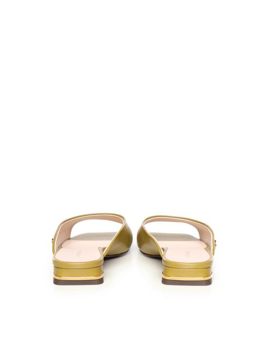 26SS 코치넬리 뮬/슬리퍼 E4U1L170201 G43 SEAGRASS - COCCINELLE