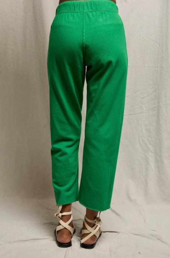  퍼펙트 화이트 티 트레이닝/조거 팬츠 퍼펙트화이트티 자메이카 플리스 드로스트링 크롭 스웨트팬츠 그래스 - PERFECT WHITE TEE