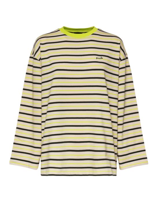26SS 핑코 스웨터 107728 A3MLCVT Multi White Green Lime
