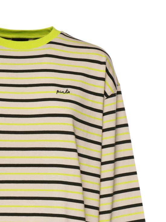 26SS 핑코 스웨터 107728 A3MLCVT Multi White Green Lime - PINKO
