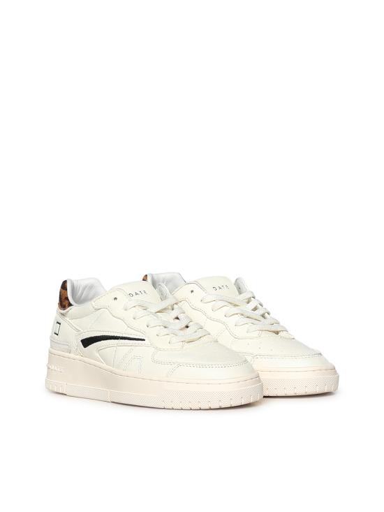 26SS 데이트 스니커즈 W441 TP ANWD White leopard - D.A.T.E.