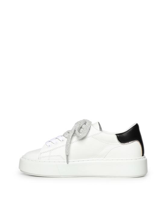 26SS 데이트 스니커즈 W441 SF CAWB White black - D.A.T.E.