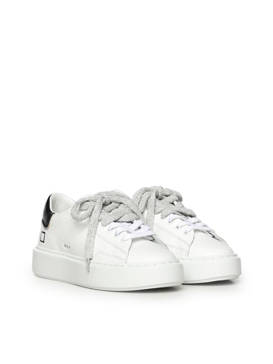 26SS 데이트 스니커즈 W441 SF CAWB White black - D.A.T.E.